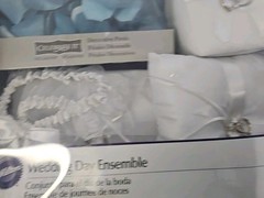 Wilton Wedding Knife/Cake, Ring Pillow, Flower Bsk,2 Garters,Guest Bk/Pen,Patels