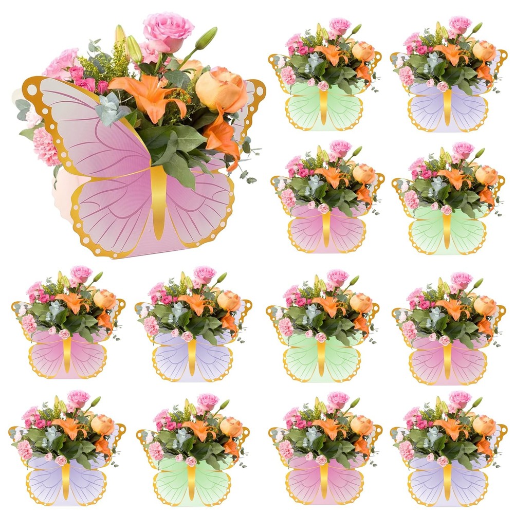 12 Pcs Butterfly Centerpieces for Party Table Decorations Baby Shower…