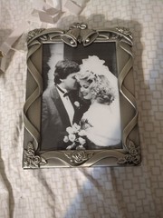 Royal limited silver wedding mini album frame holds 80 4 by 6 photos