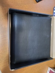 Genuine 8×10 Black Leather Wedding Album Fits 24 Prints LNIB
