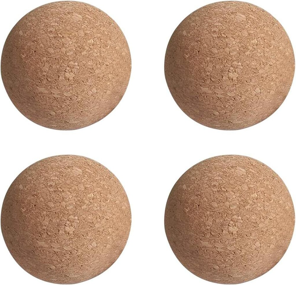 4 Pieces Wine Cork Ball Wooden Stopper for Decanter 4 pieces,