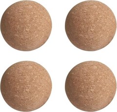 4 Pieces Wine Cork Ball Wooden Stopper for Decanter 4 pieces,