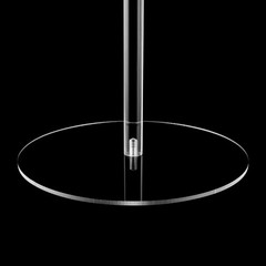10pcs Acrylic Flower Vase Balloons Rack Stand Weddings Backdrop Decoration 80cm
