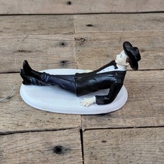 WeddingStar Reel Him In Porcelain Wedding Cake Topper Bride Groom NEW in Boxes