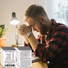240pcs Jesus Paid It All Gospel Tracts Plan of 3.5 x 2.24 In, bright 2