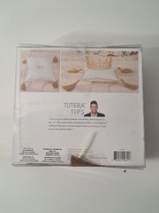 Tutera Tips Satin White Ring Bearer Pillow Distributed by Darice Inc