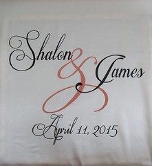 Wedding Aisle Runner Monogram Isle Runner Ceremony Decor Ivory Aisle Runner
