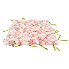 Silk Rose Flower Wall Backdrop Artificial Flower Wall Panel For Wedding Decor