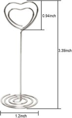 Table Number Card Holders Place Card Holder, 25 Pack Picture Holders for Tables,