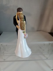 Bride & Groom/prom Cake Topper