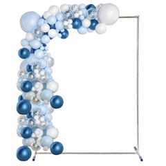7*5FT Metal Backdrop Stand Kit, Heavy Duty Rustproof Wedding Arch for Indoor/…