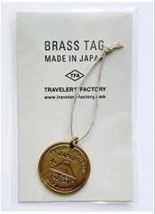 TRAVELER’S notebook Passport size Black – Narita Airport Limited Brass Tag