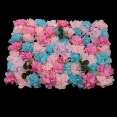 12PC 60x40cm Flower Wall Panel Artificial Flower Wall Backdrop Wedding Celebraty