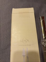Lenox True Love 2-Piece Dessert Set Cake Knife & Server 13″ Wedding Cake Silver