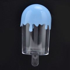 12Pcs Ice Cream Shape Candy Box Plastic Candy Case Container Wedding Supplies Bl