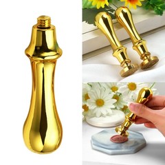 Wax Seal Stamp Handle Replacement Non-slip Brass Stamp Handle Easy to Install