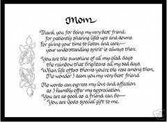 MOM – Matted Calligraphy Print- She’ll love it!