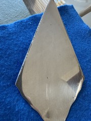 Vintage Prill Silver Plated Cake/Pie Knife Serving Floral Design 12”