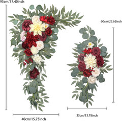 Floral Arch Drapes Kit (3 Pack) for Weddings & Parties – Elegant Decor