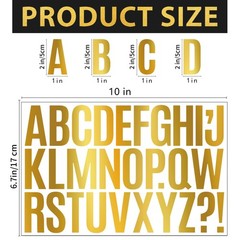 570 Pcs 18 Sheets Glitter Alphabet Letter Stickers, Self Adhesive Letter Stic…