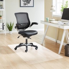 Office Chair Mat for Hardwood Floor, 46”x 60” Crystal Clear Hard Flo