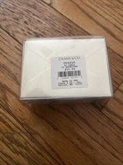 Crane & Co. Cards- Envelopes 25 Pack CC0216 Made in USA Dalton MA Fast Ship