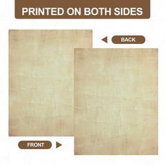 Joyberg 70PCS Vintage Paper 8.5 x 11 in Parchment for Writing
