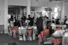 Wedding Venue Chair Sashes