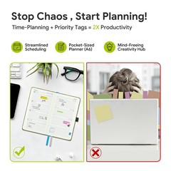 2026-2027 Weekly and Monthly Planner (July 2026–December 2027), 6.5″x3.75″