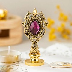 Wax Seal Handle Metal Roman Column Stamp Craft Supplies for Wedding Invitations