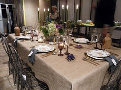 12 Lot 60″×126″ Burlap Tablecloths Seamless Rectangle 100% Fine Natural Jute