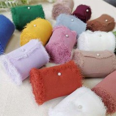 Frayed Ribbon Gift Bandage Chiffon Packaging Cake Wedding Manual Shredded