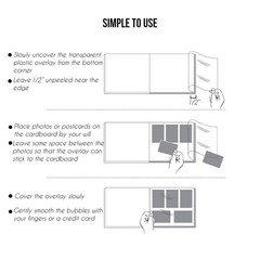 Photo Album Self Adhesive, Huge Magnetic Self-Stick Page Picture Album with L…