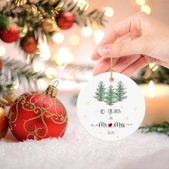 10th Tin Anniversary 2025, 10 Year Mr and Mrs Gifts for Couple, 10th 10 Years