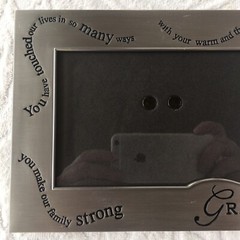 Malden Pewter Finish Photo Frame Grandma With Your Warm and Thoughtful Kindness