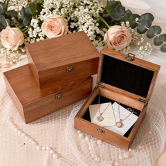 Personalized Wooden Keepsake Box Custom Engraved Memory Storage Gift