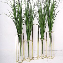 3 Green 20″ Artificial Faux Grass Sprays Stems Wedding Party Home Centerpieces