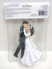 Vintage Wilton Bride and Groom Wedding Cake Topper