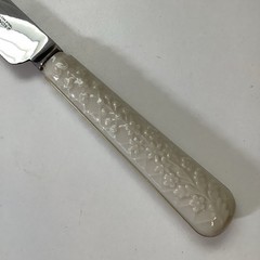 Vintage Lenox Wedding Promises Collection Porcelain & Stainless Steel Cake Knife