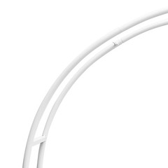 Metal Heart Shaped Wedding Arch Backdrop Stand White for Wedding Ceremony Decor