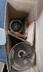 Libbey Mr & Mrs Toasting Set of 2 Glass Mug 16oz Flute 7.25oz w Box Wedding Gift