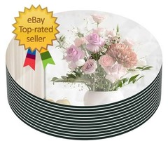 12″ Round Mirror Centerpieces for Tables, Glass 12*12inch,