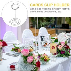 10Pcs Place Card Holders Table Number Holders Table Picture Stands picture clips