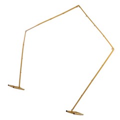 2-Wedding Arch Metal Backdrop Stand Elegant Stable For Wedding Ceremony 2.5m