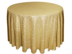 5 pack 120″ Round Sequin Sparkly Design Shiny Tablecloth Table Cover 4 COLORS
