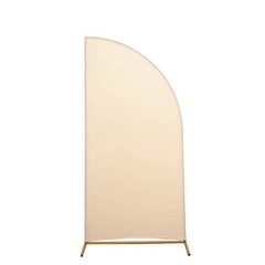 6×3 feet Matte Fitted Spandex Half Moon Arch Backdrop STAND COVER Party Events