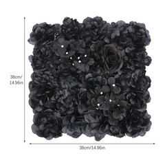 6Pcs Artificial Flower Wall Panels Backdrop Bouquet Wedding Party Background