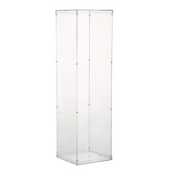 BalsaCircle 40-Inch Tall Clear Acrylic Display Box Floor Standing 40″,