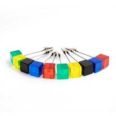 10pcs Table Number Holder Name Place Card Memo Clip Colorful