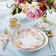 Kate Aspen Garden Blooms 9 in. Premium Decorative Paper 9 Inch, Multicolor